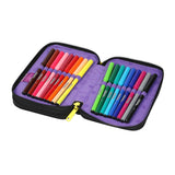 Estojo Coolpack, dois compartimentos, com acessórios, Stitch, Jumper 2
