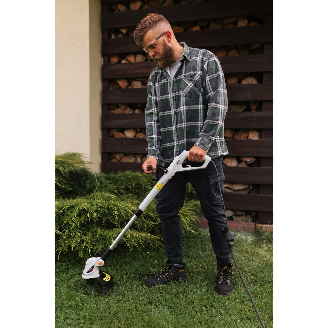Cortabordes eléctrico Prime3, 500W, 25cm de diámetro de hilo, 12000 rpm, GGT41