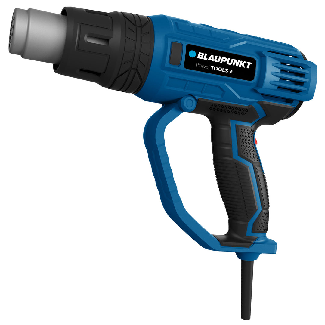 Pistola de ar quente Blaupunkt, 2000 W, controlo de sopro, alcance de 350-600 °C, HG2010