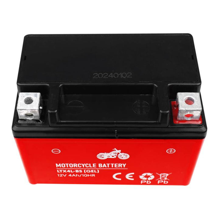 Batería de gel Lamex, moto, 12V, 4Ah, LTX4L-BS