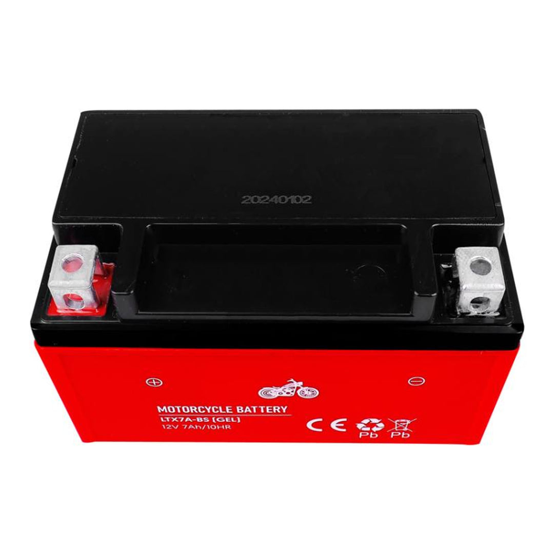 Batería de gel Lamex, moto, 12V, 7Ah, LTX7A-BS