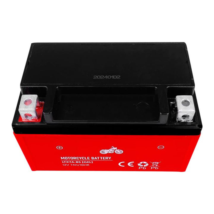 Batería de gel Lamex, moto, 12V, 7Ah, LTX7A-BS
