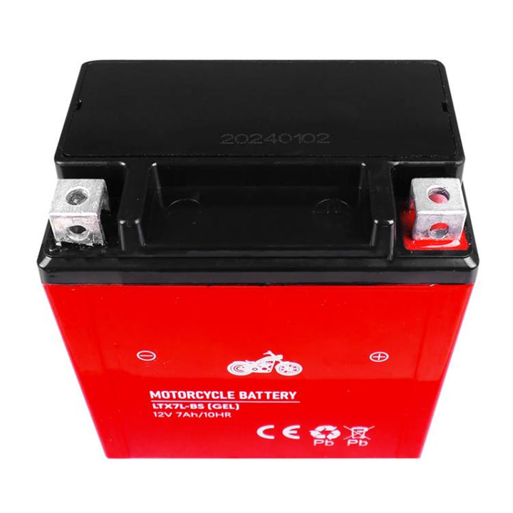 Batería de gel Lamex, Moto, 12V, 7Ah, LTX7L-BS