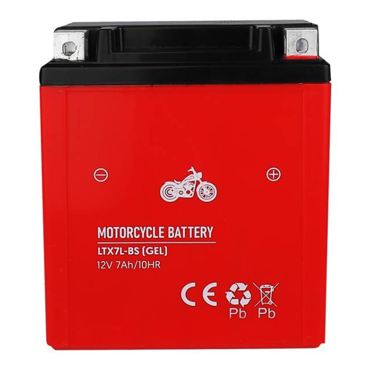 Batería de gel Lamex, Moto, 12V, 7Ah, LTX7L-BS