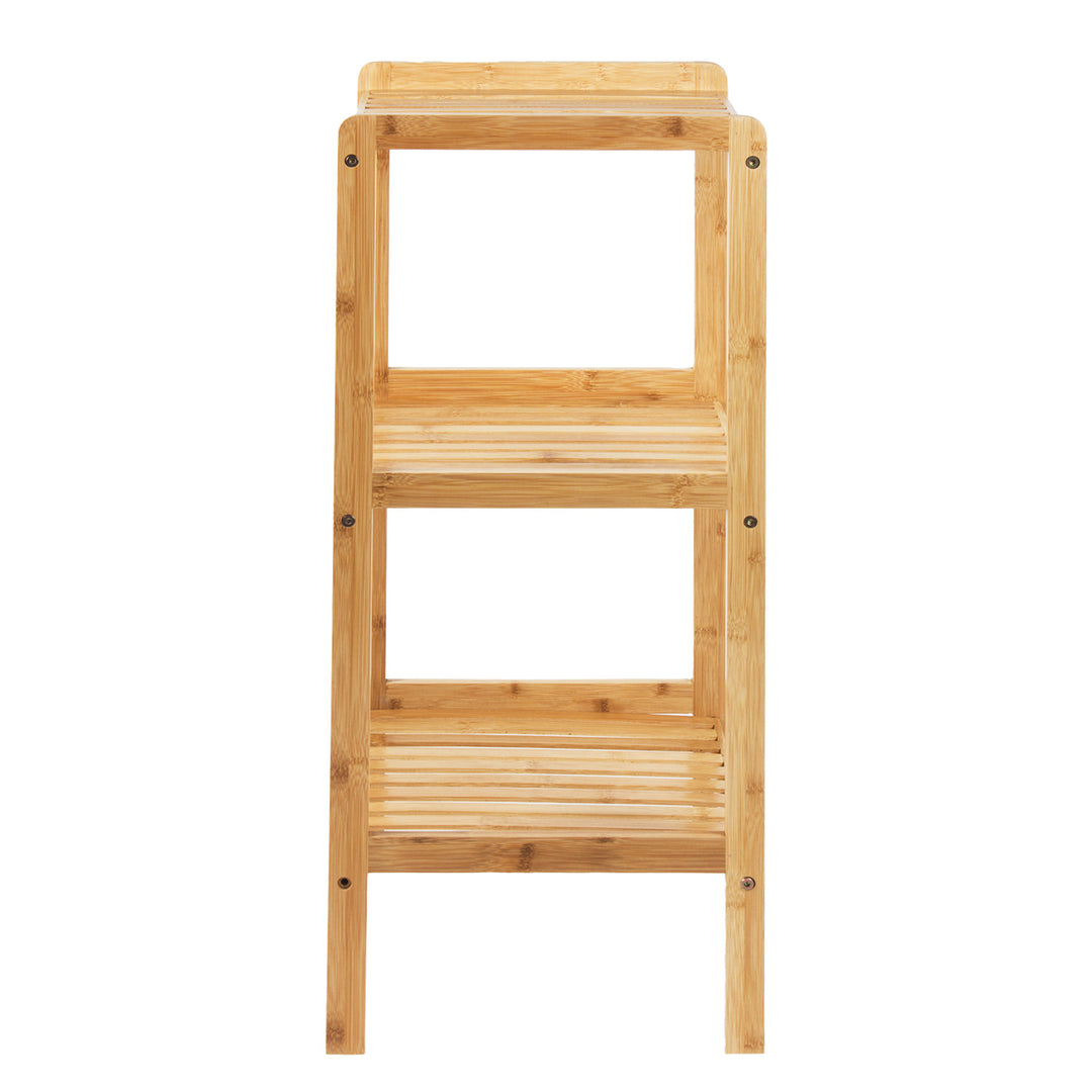 Mueble de baño de bambú GreenBlue, 370x330x780mm, 3 estantes, GB321, 2 piezas