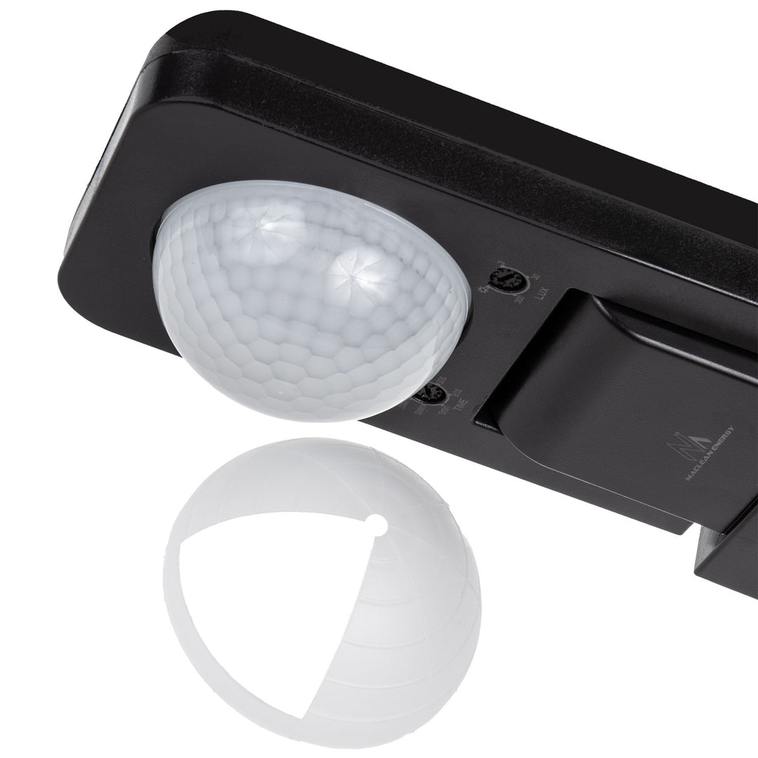Detetor de movimento PIR Maclean, infravermelhos, IP65, máx. 2000 W, preto, MCE243 B, 2 unid.