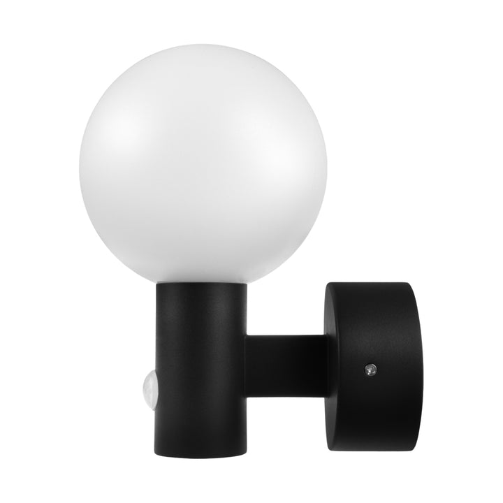 Luz LED com sensor de movimento Maclean, sensor de movimento PIR, preta, 15 W, IP65, 1600 lm, branco neutro (4000 K) MCE515 B, pacote de 2