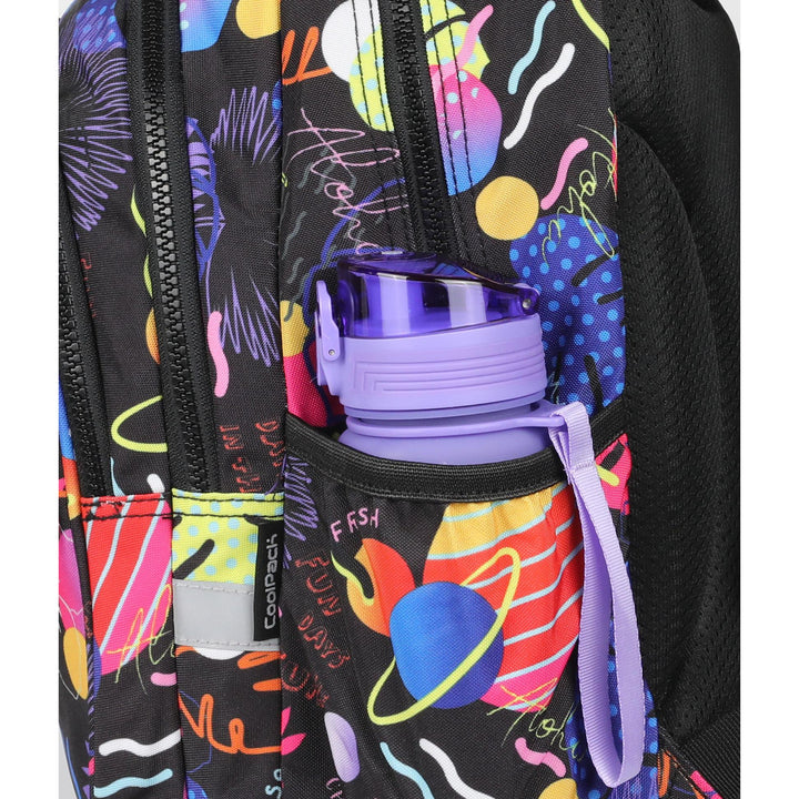 Mochila escolar Coolpack Jerry DISNEY STITCH 19 L preta + Estojo Coolpack, dois compartimentos, ajustado, Stitch, Jumper 2