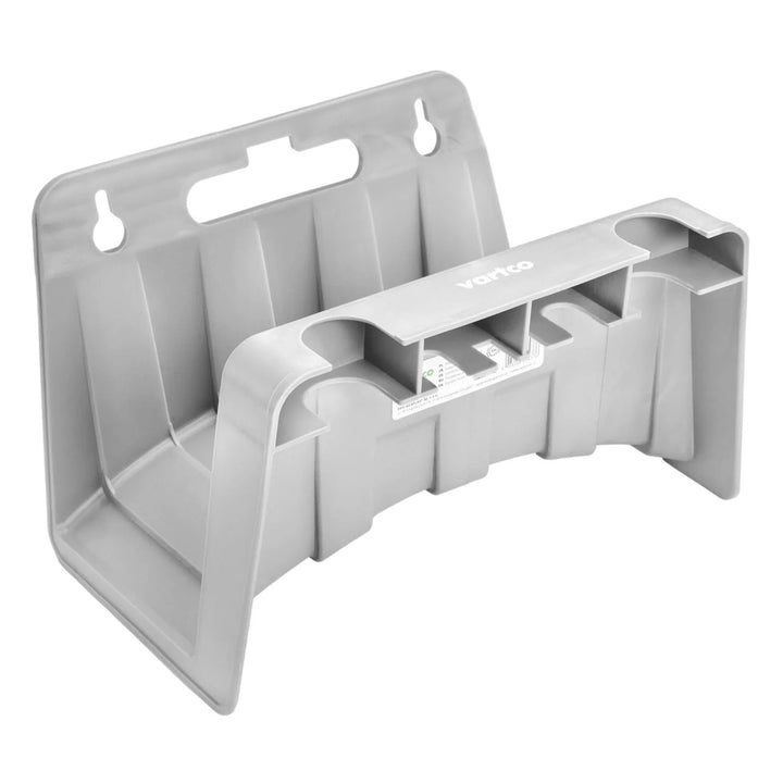 Set de jardín Vartco, manguera de 1/2'' 20m, acople rápido stop and go, conexión de grifo, aspersor, soporte de pared, Home Set