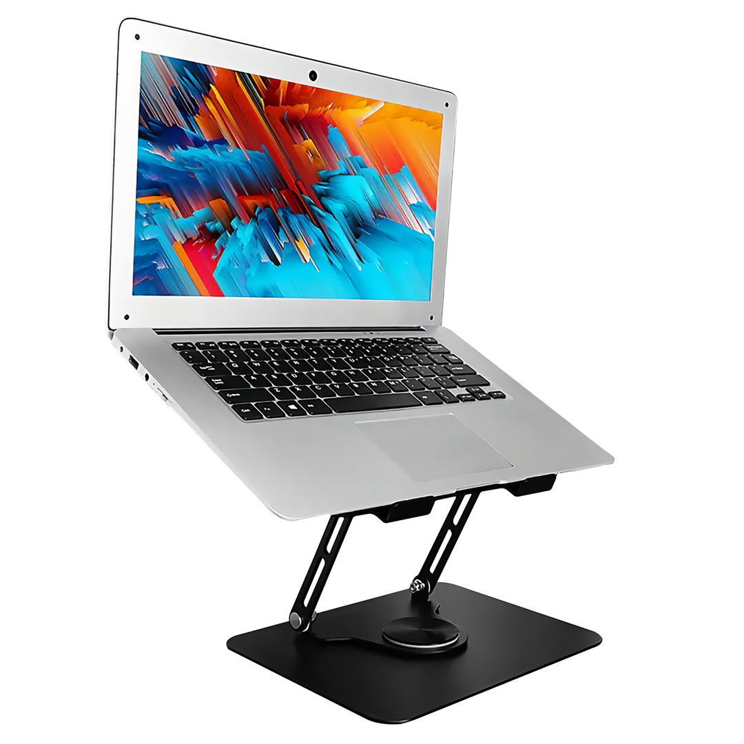 Suporte giratório ergonómico ajustável para portátil Media-Tech MT2662 para portáteis de 10 a 17 polegadas
