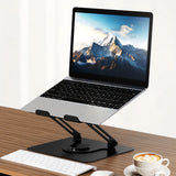 Suporte giratório ergonómico ajustável para portátil Media-Tech MT2662 para portáteis de 10 a 17 polegadas