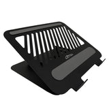 Suporte giratório ergonómico ajustável para portátil Media-Tech MT2662 para portáteis de 10 a 17 polegadas