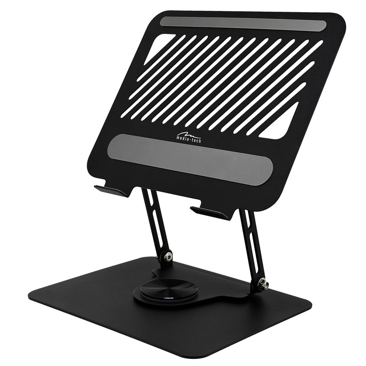 Suporte giratório ergonómico ajustável para portátil Media-Tech MT2662 para portáteis de 10 a 17 polegadas