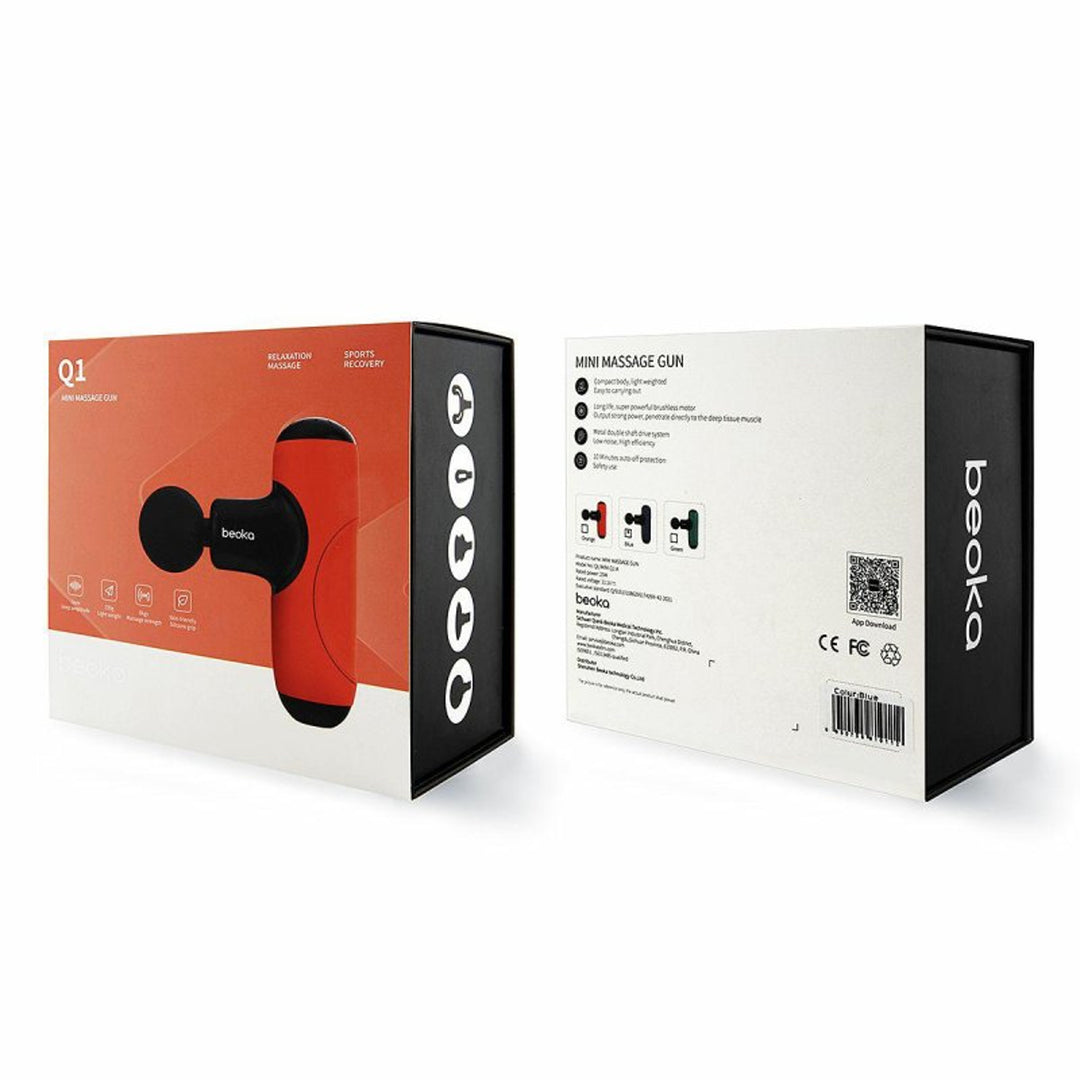 Masajeador corporal Beoka, 25W, 5 niveles, batería 800mAh, Q1