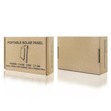 Panel solar, cargador, 6W, 1 puerto USB, negro y naranja, A01