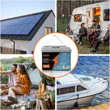 Batería de litio fosfato de hierro LiFePo4 Lexton, con BMS, 12,8 V, 70 Ah, LXLFP70