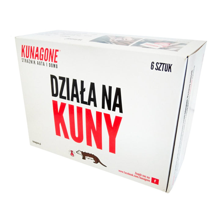Kunagone repelente de marta, natural, para coche, casa, ático, 6 piezas