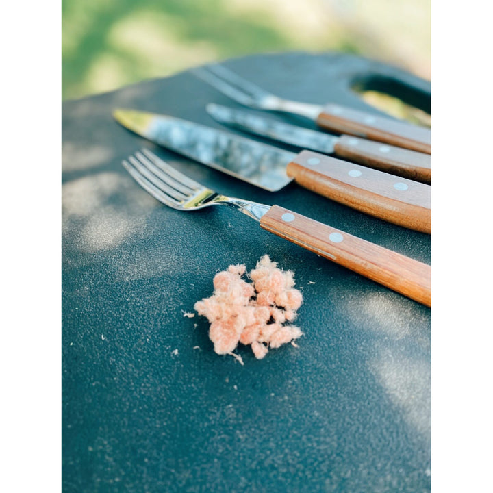 Woodson leña orgánica para barbacoa, pelo de madera, 250g, Pure Fire