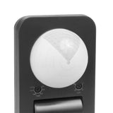 Detector de movimiento Maclean PIR, infrarrojos, IP65, max 2000W, MCE243 GR, 2 piezas
