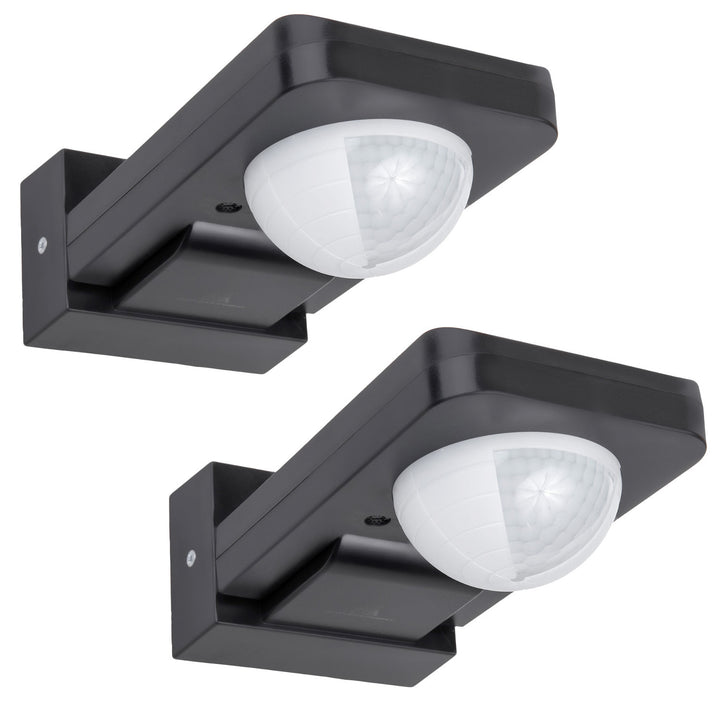 Detector de movimiento Maclean PIR, infrarrojos, IP65, max 2000W, MCE243 GR, 2 piezas
