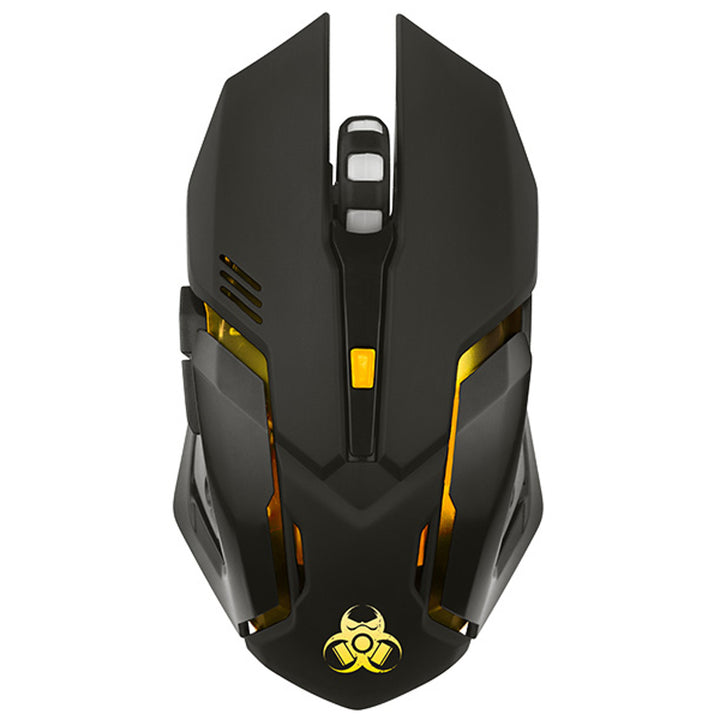 Ratón para juegos Tracer, inalámbrico, batería de 500 mAh, 3200 PPP, Gamezone Rocky RF Nano