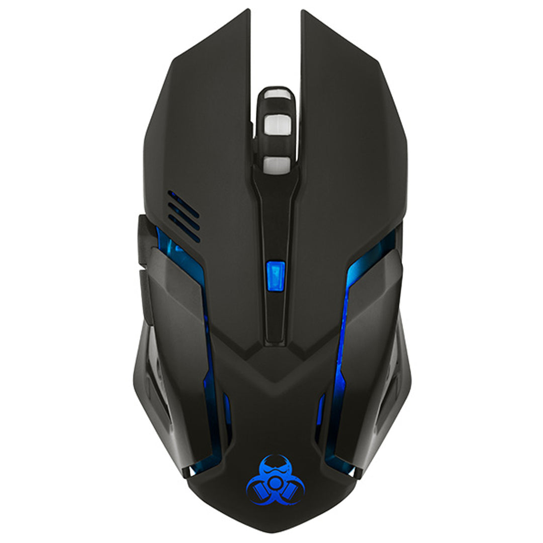 Ratón para juegos Tracer, inalámbrico, batería de 500 mAh, 3200 PPP, Gamezone Rocky RF Nano