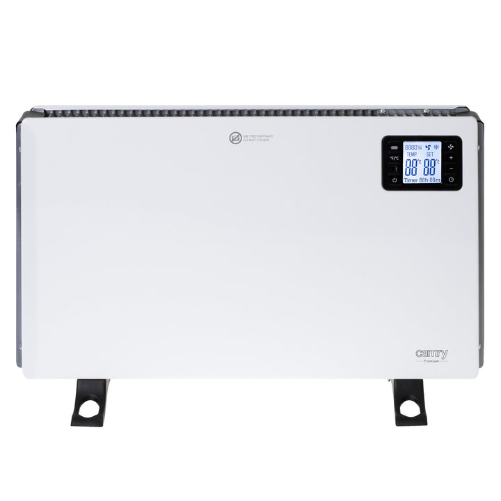 Convector Camry, potencia 2000W, panel LCD, mando a distancia, temporizador, termostato, CR 7739