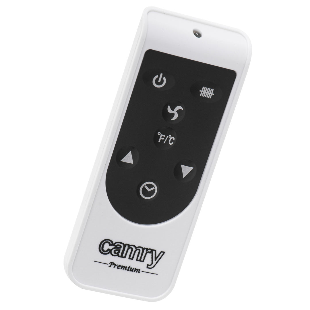 Convector Camry, potencia 2000W, panel LCD, mando a distancia, temporizador, termostato, CR 7739