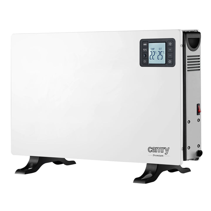 Convector Camry, potencia 2000W, panel LCD, mando a distancia, temporizador, termostato, CR 7739