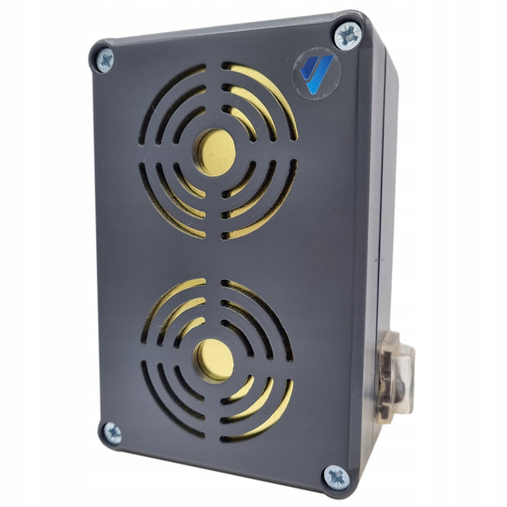 Ahuyentador de roedores Viano para martas ratas ratones, a pilas, IP65, alcance hasta 200 m, OB-02