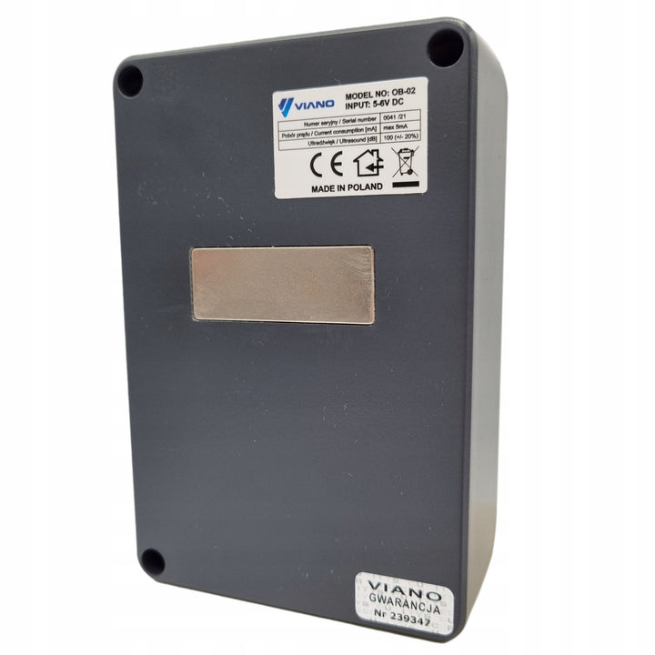 Ahuyentador de roedores Viano para martas ratas ratones, a pilas, IP65, alcance hasta 200 m, OB-02