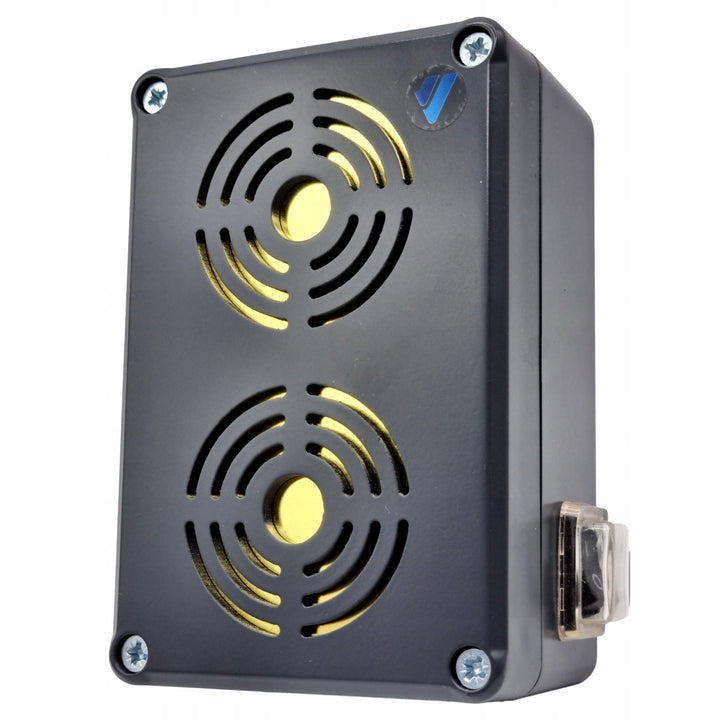 Ahuyentador de roedores Viano para martas ratas ratones, a pilas, IP65, alcance hasta 200 m, OB-02