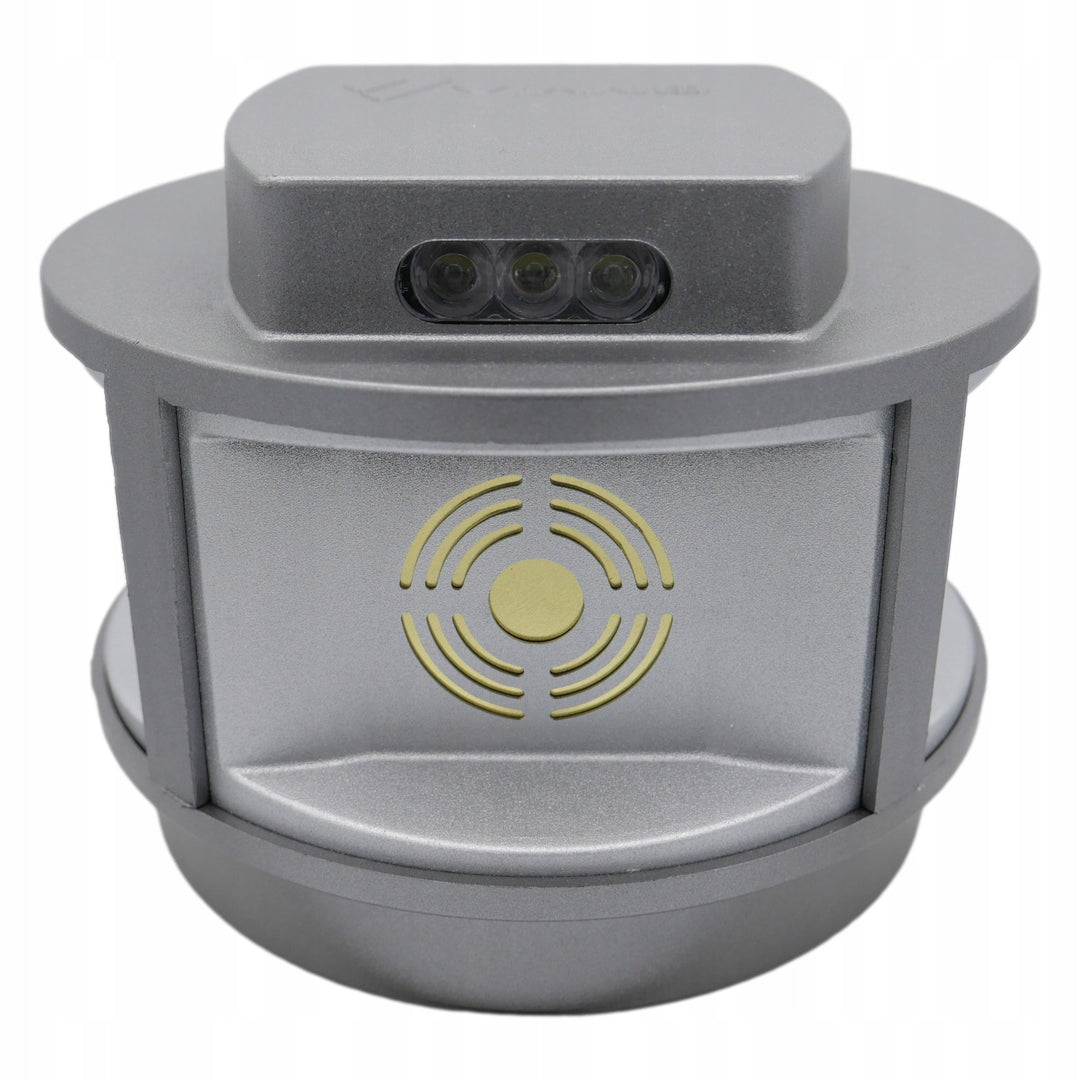 Ahuyentador de roedores inalámbrico martas ratones Viano, IP44, batería recargable Li-ion 4Ah, modo LED, Trio