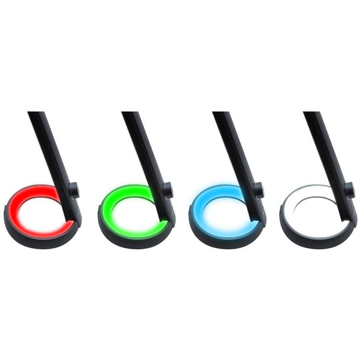 Lámpara de oficina Svensson, 450 Lumen, 8W de potencia, tres temperaturas de luz, función de carga de dispositivos móviles, base RGB, LXBL1063