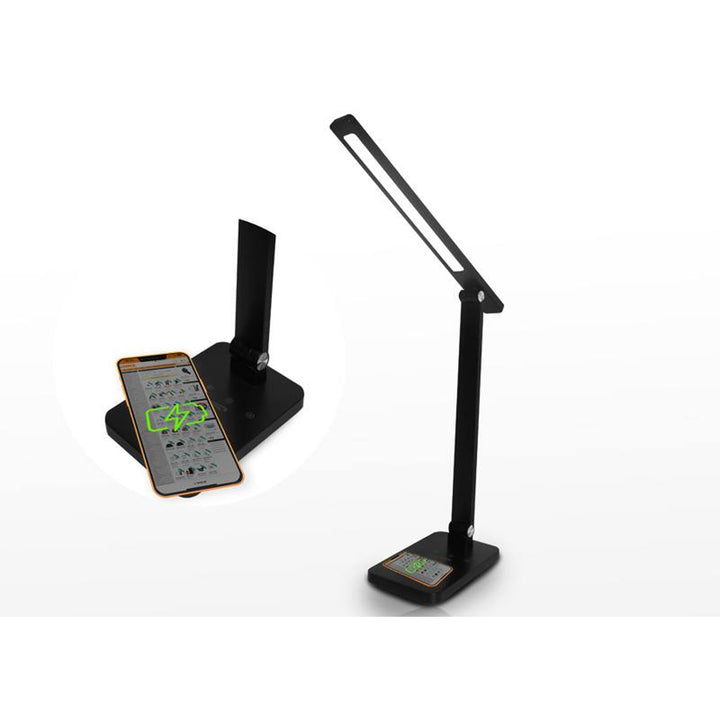 Lámpara de oficina LTC, LED 10W, tres temperaturas de luz, carga inductiva, panel táctil, LXL0099C