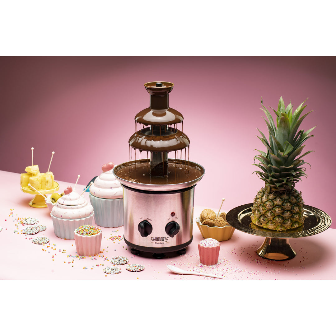 Fuente de chocolate Camry, capacidad 650ml, potencia 320W, CR 4488