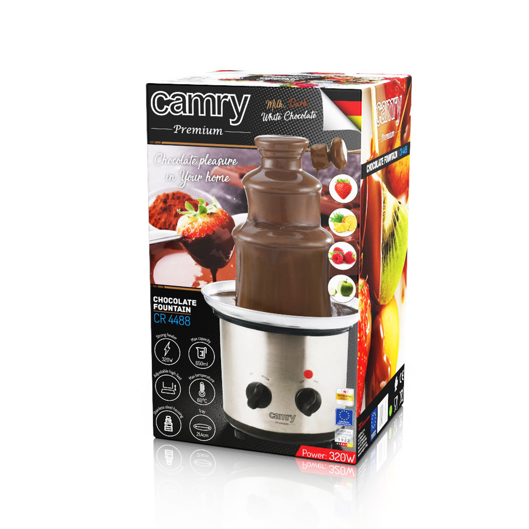 Fuente de chocolate Camry, capacidad 650ml, potencia 320W, CR 4488
