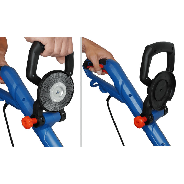Limpiador de juntas y pavimentos Blaupunkt, potencia 450W, cepillo de acero y nylon, velocidad 1800 rpm, WS4010