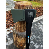 Hacha de dividir Blaupunkt, mango amortiguador y antideslizante, hoja con revestimiento antiadherente, equilibrada, AX2650PRO