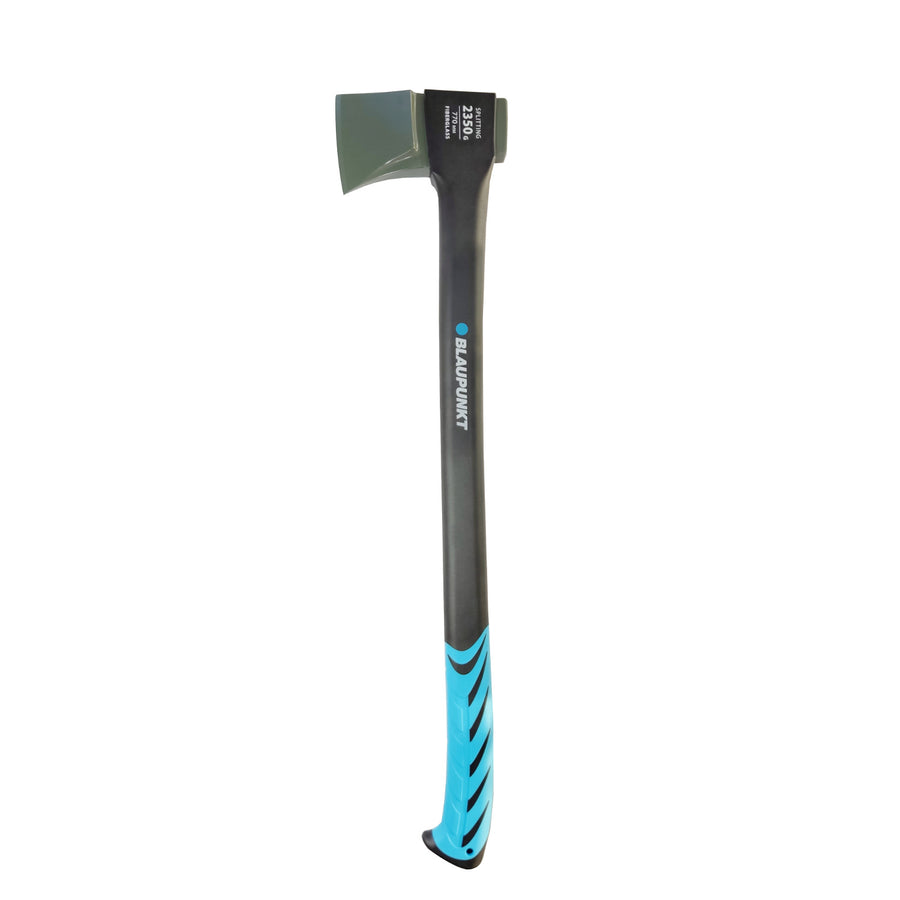 Hacha de dividir Blaupunkt, mango amortiguador y antideslizante, hoja con revestimiento antiadherente, equilibrada, AX2650PRO