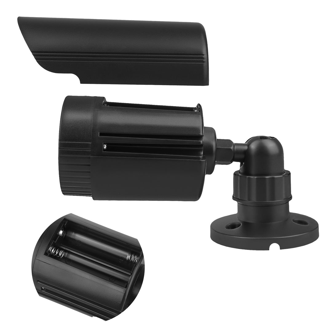 Cámara tubular falsa, diodos IR LED, negra, alimentación 2xAA (no incluidas), ABS, IR1800 B