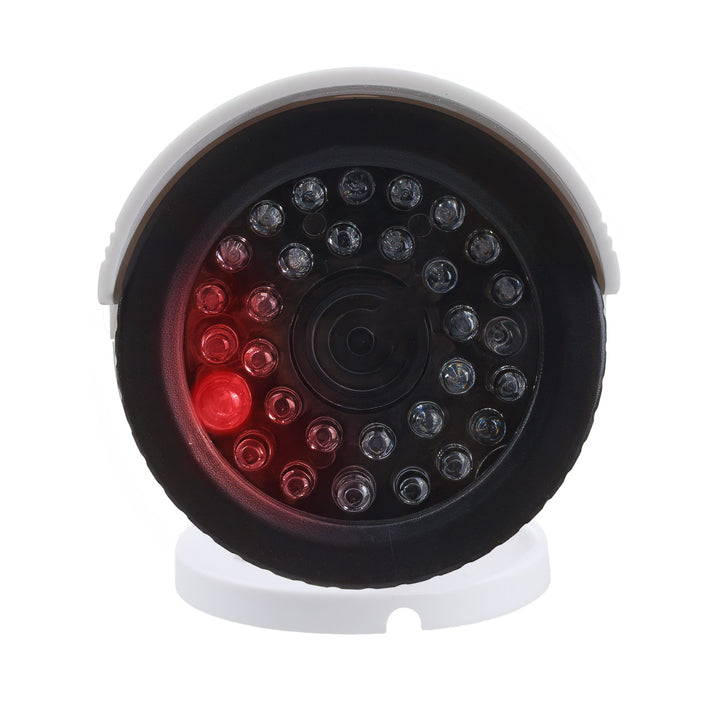 Juego de dos cámaras tubulares falsas, diodos IR LED, blancas, alimentación 2xAA (no incluidas), ABS, IR1800 WT