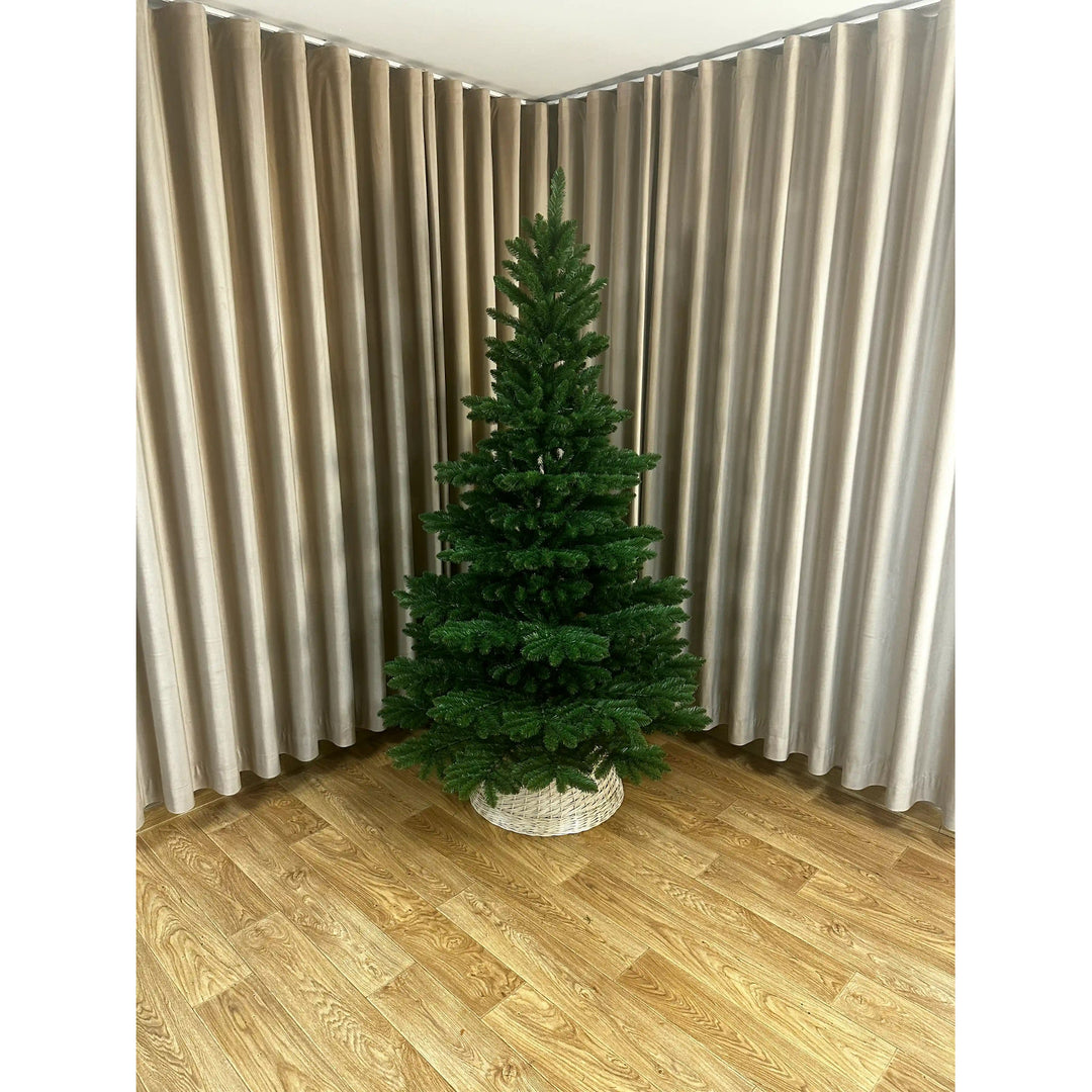 Árbol de Navidad artificial, abeto, de película de PVC, altura 220 cm