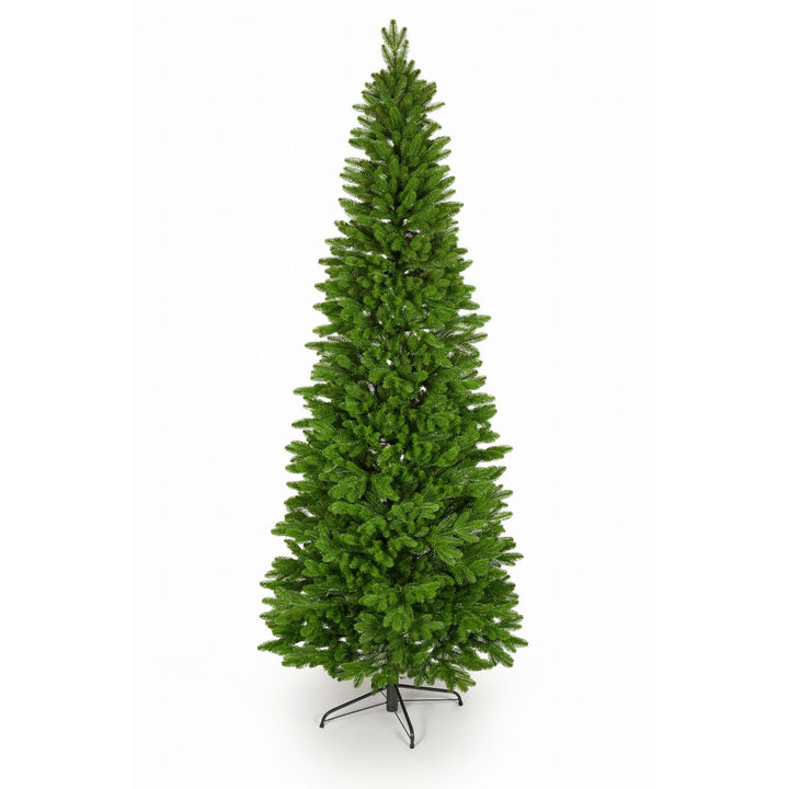 Árbol de Navidad artificial, abeto columna, ramas PE, altura 240 cm