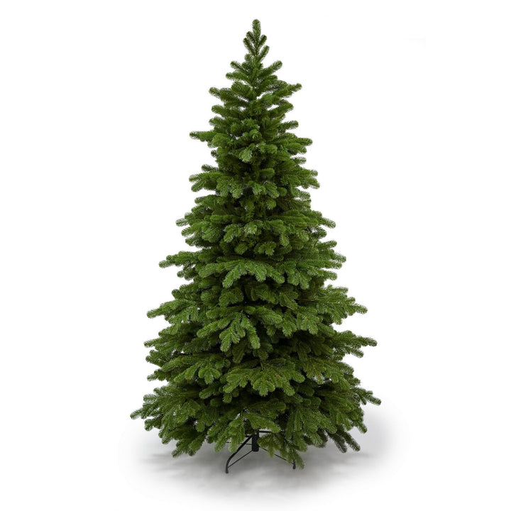 Árbol de Navidad artificial, abeto natural, 100% PE, altura 230 cm
