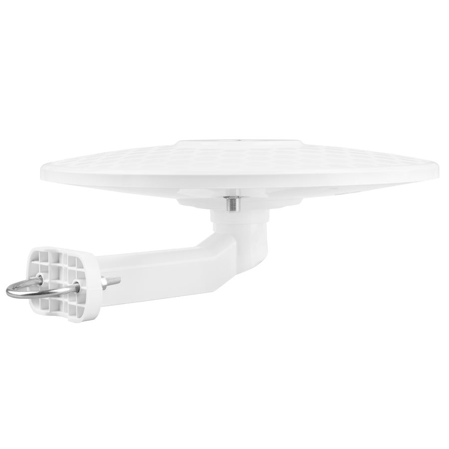 Antena omnidireccional Maclean DVB-T/T2 HEVC, activa, camper, 12V, MCTV-103