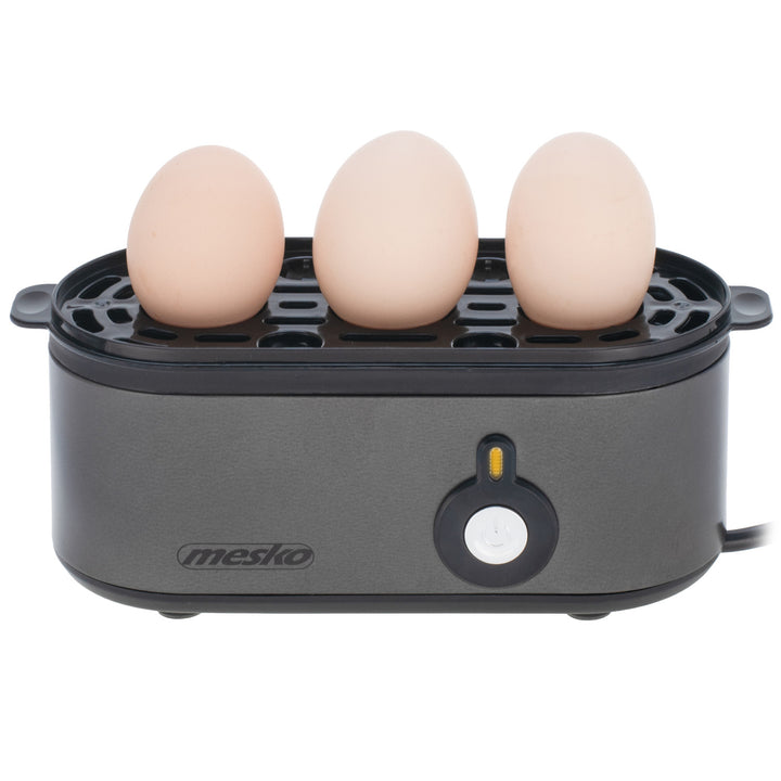 Cocedor de huevos Mesko para 3 huevos, potencia 210W, fase de cocción seleccionable, indicador luminoso, MS 4485