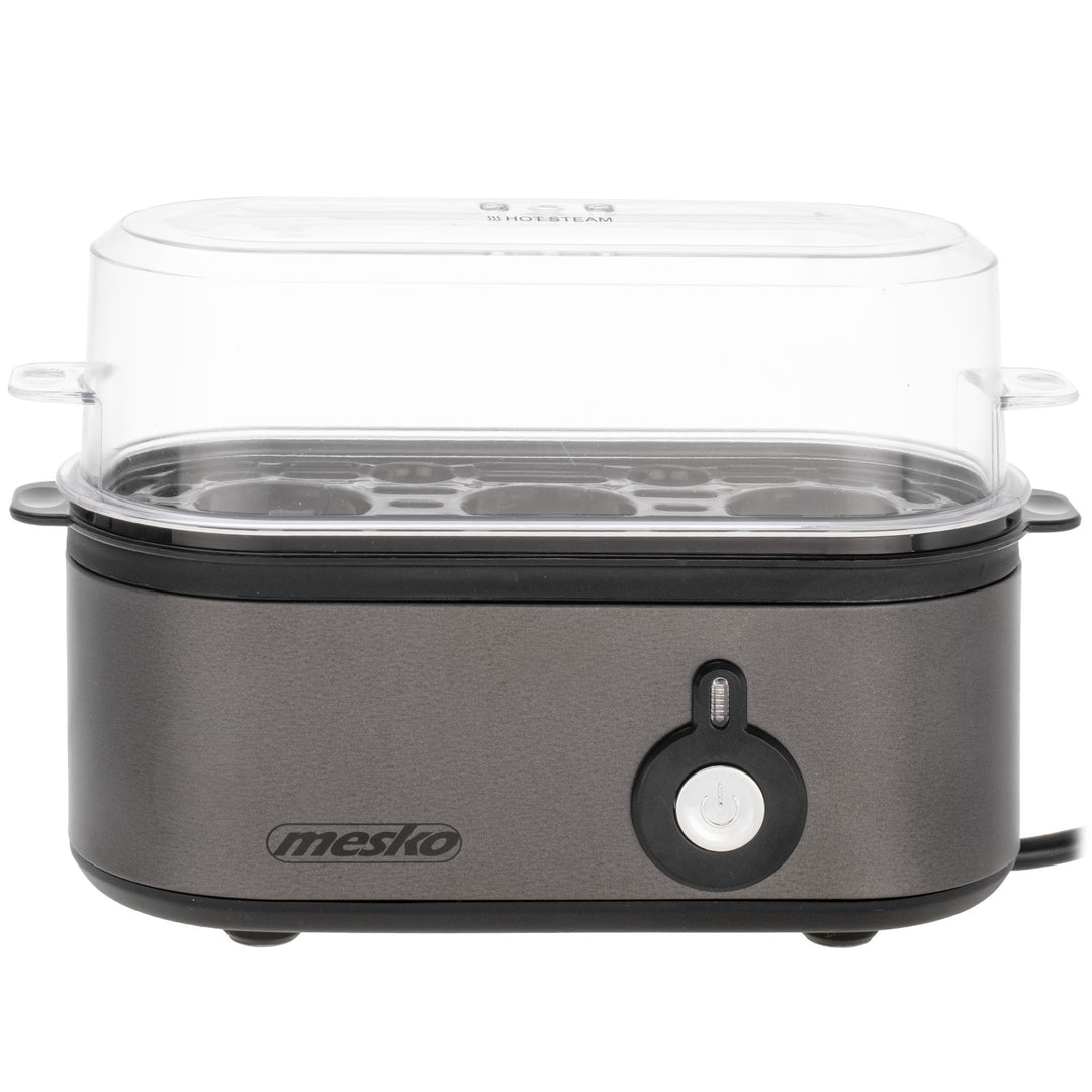 Cocedor de huevos Mesko para 3 huevos, potencia 210W, fase de cocción seleccionable, indicador luminoso, MS 4485