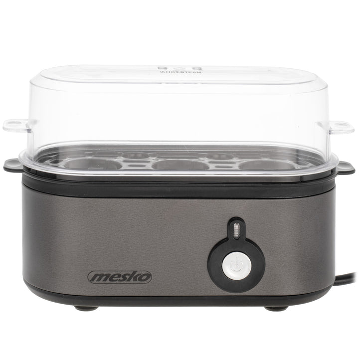 Cocedor de huevos Mesko para 3 huevos, potencia 210W, fase de cocción seleccionable, indicador luminoso, MS 4485