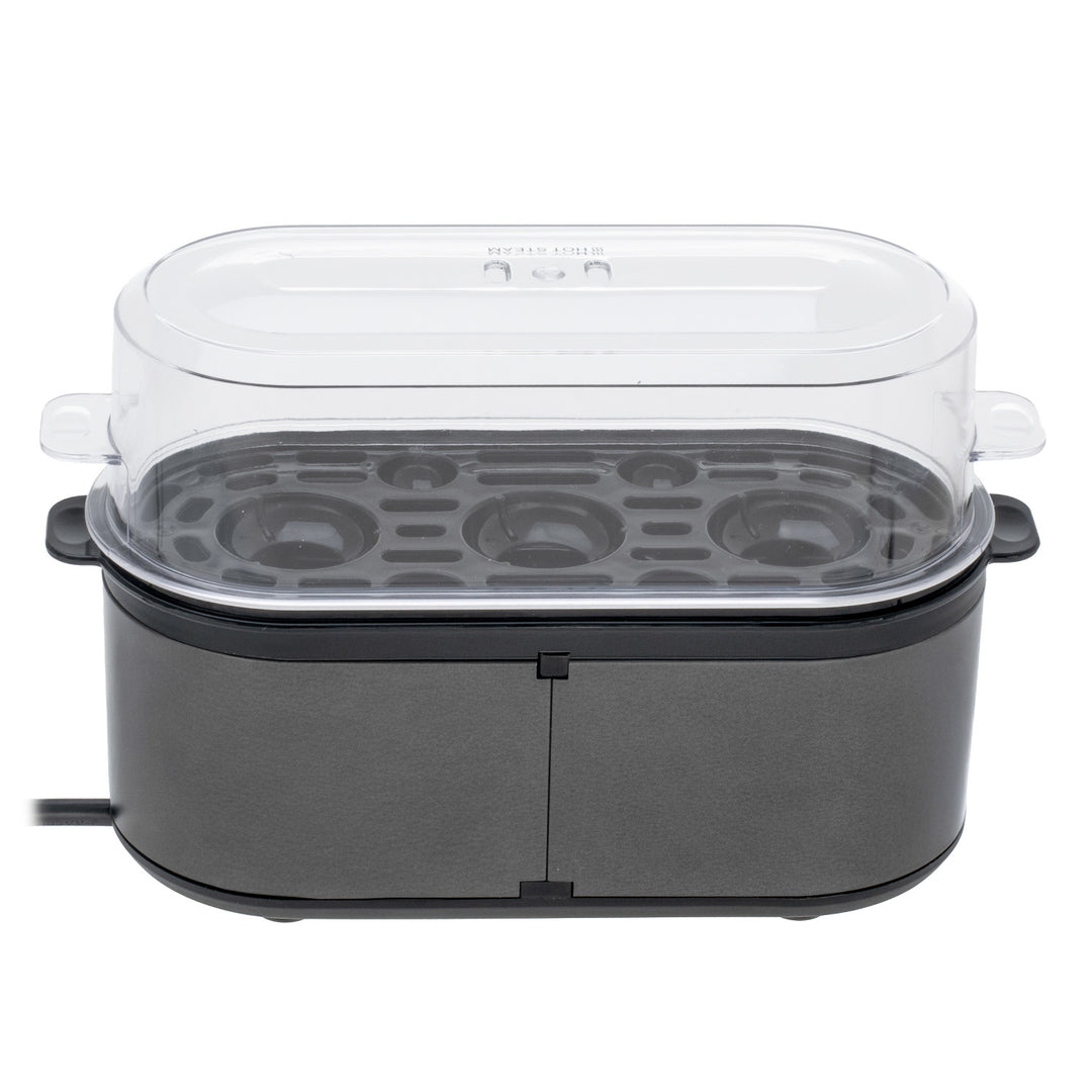 Cocedor de huevos Mesko para 3 huevos, potencia 210W, fase de cocción seleccionable, indicador luminoso, MS 4485
